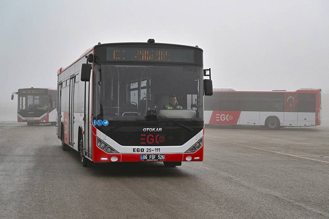 Durakta bekleme süreleri azalıyor: Yeni EGO otobüsleri göreve başladı 6